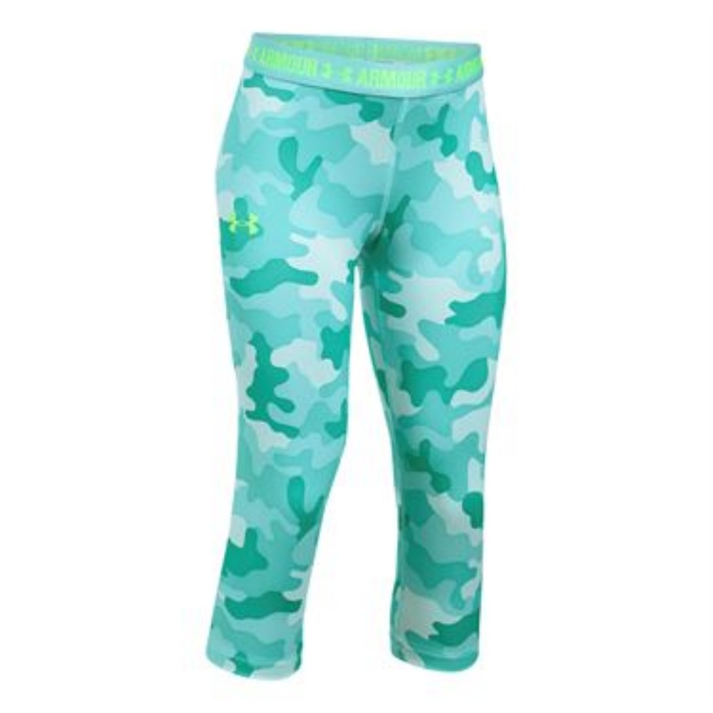 Under Armour Girls HeatGear Camo Print Leggings